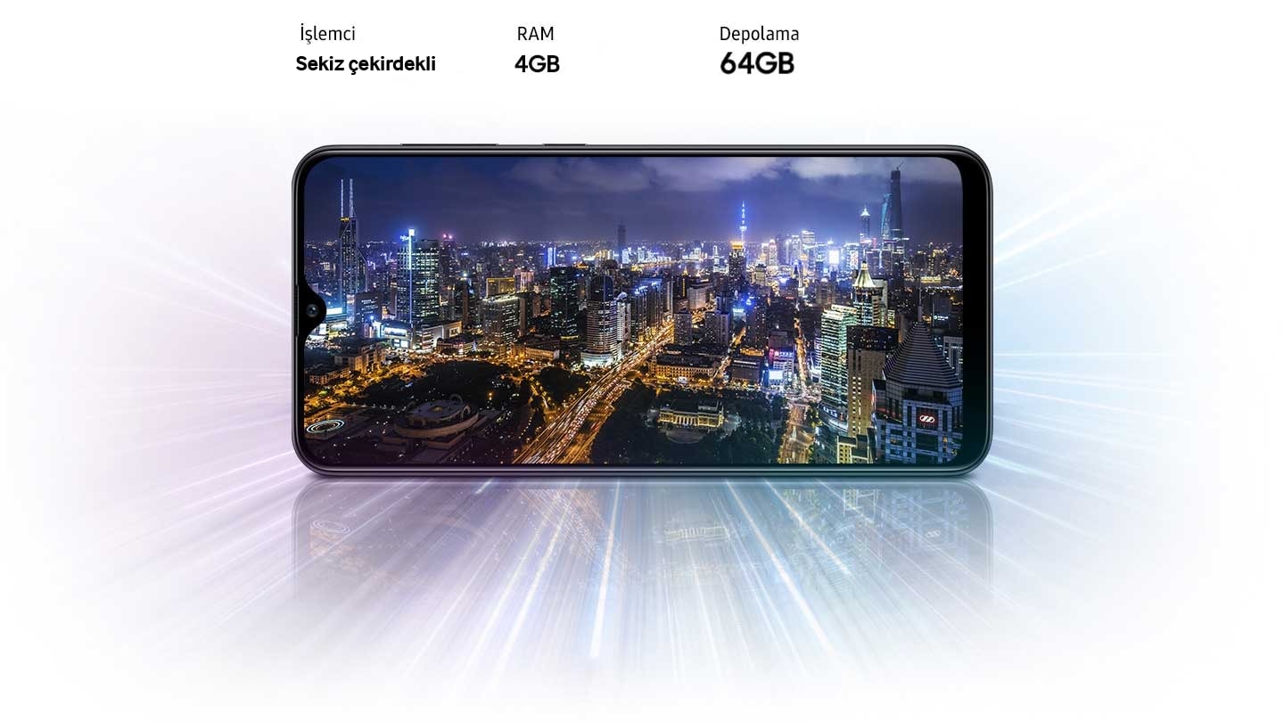 Samsung A30s 32 GB Cep Telefonu Daha fazlasını yapabilmeniz için güvenilir performans Galaxy A30s, ana odaklanmanızı sağlayan hızlı bir işlemciye ve geniş bir depolama alanına sahiptir. Gelişmiş sekiz çekirdekli işlemci ve 4GB’a kadar RAM, kusursuz ve verimli performans sağlar. 64GB depolama alanıyla daha fazla dosya indirin ve daha azını silin. İsterseniz, 512GB microSD kartla daha da fazla depolama alanı ekleyin.